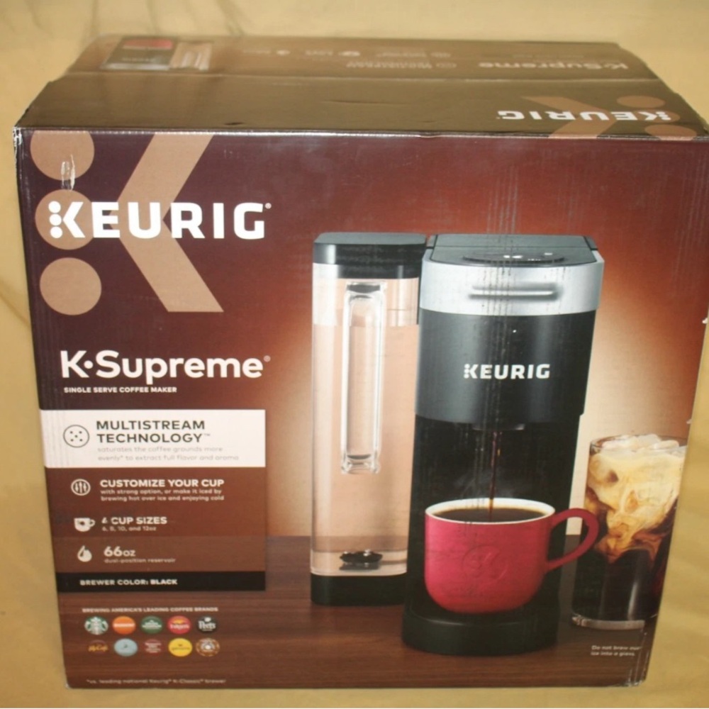 Keurig K-Supreme Black Coffee Brewer